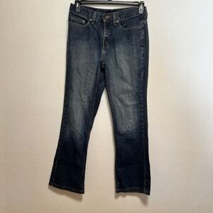Anchor Blue Distressed Bootcut Denim Blue Bella‎ Swan PNW Jeans Women Size 30/32
